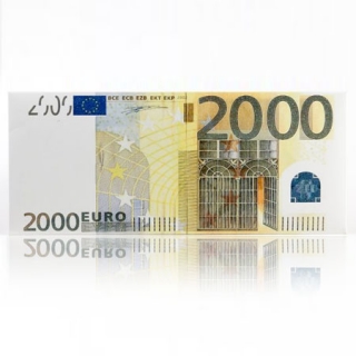 Bankovka 2000 EUR